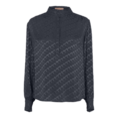 Gustav Arina Turtleneck Shirt - Blue Grey Gustav Arina Turtleneck Shirt - Blue Grey